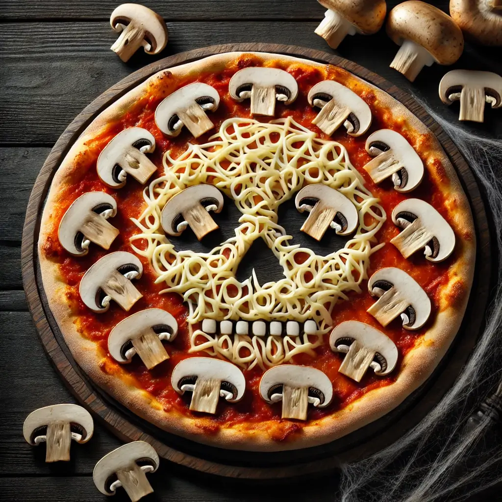 pizza na halloween